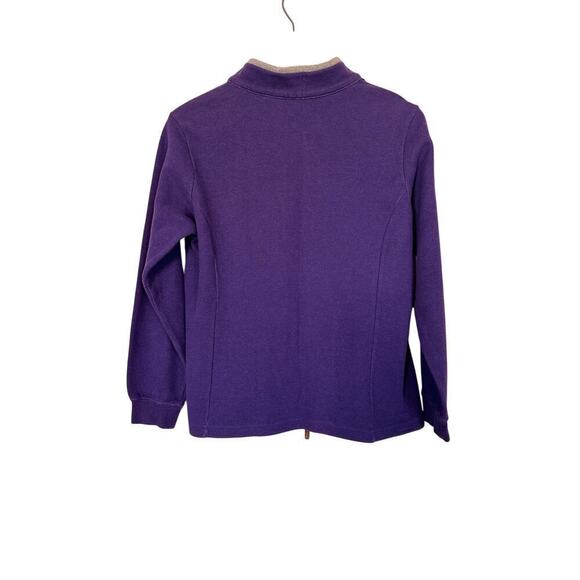 RARE Peter Millar Full Zip Purple Augusta Masters Logo Golf Women Medium Jacket - Picture 6 of 11